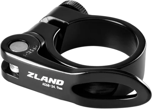 Vista 8 de Azarxis Abrazadera de poste de asiento de bicicleta de liberación rápida de aleación de aluminio para tija de sillín de bicicleta Clip de 1.126 in