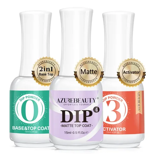 Vista 17 de AzureBeauty - Kit de 31 piezas de polvo de inmersión para uñas, otoño, invierno, rojo y verde con purpurina