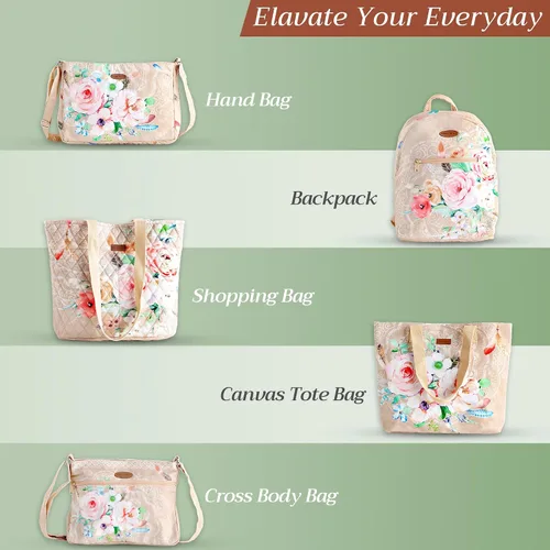 Vista 6 de Maison d' Hermine Bolsas de fin de semana para mujer, de algodón, acolchadas, para equipaje nocturno, bolsa de fin de semana para hombres, regalos