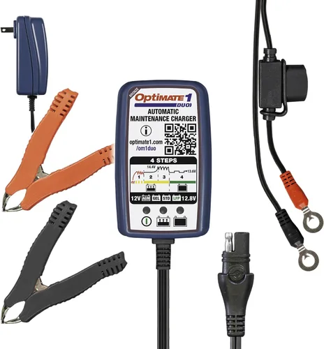 Vista 5 de Tecmate Optimate 1 Global, TM-401, 4-Step 12V 0.6A Cargador de batería Mantenedor