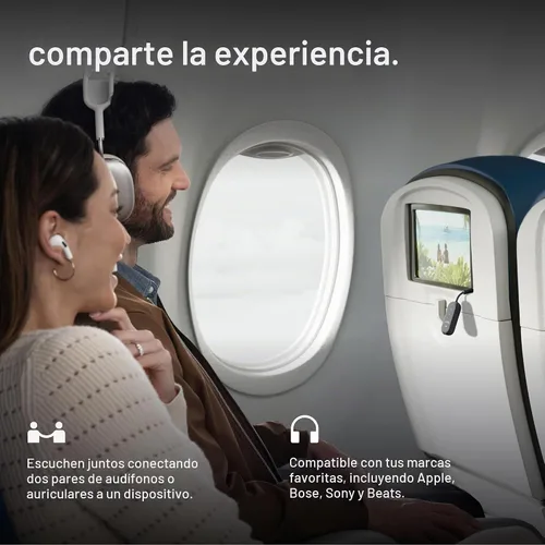Vista 3 de Twelve South AirFly Pro 2, adaptador Bluetooth, par 2 AirPods, negro