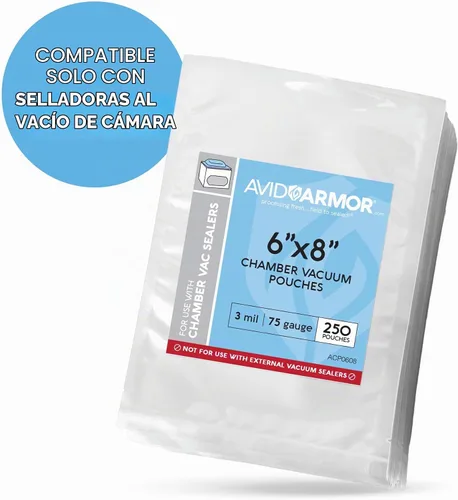 Vista 7 de Bolsas de sellado al vacío Avid Armor – 15 x 20 cm – Paquete de 250 – Bolsas resistentes de grado comercial, libres de BPA para Sous Vide