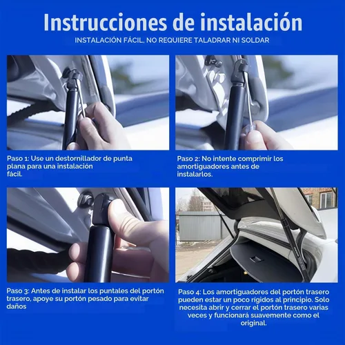 Vista 6 de OTUAYAUTO PM3074LR - Amortiguadores de escotilla trasera de repuesto para Subaru Legacy Outback 2.5i/3.6R/Base/Limited Wagon Set de elevación