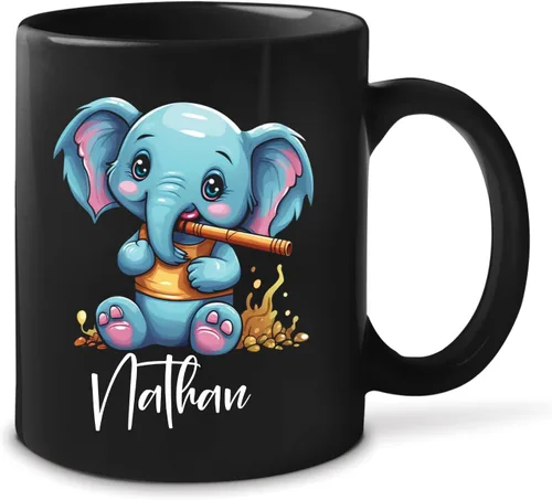 Vista 20 de Taza de té personalizada para amantes del tigre con nombre 2023, regalos personalizados para amantes de las mascotas, taza de café de cerámica