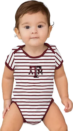 Vista 2 de Two Feet Ahead Body de rayas para bebé, ropa para bebés recién nacidos, tallas 0-3M, 6M, 12M