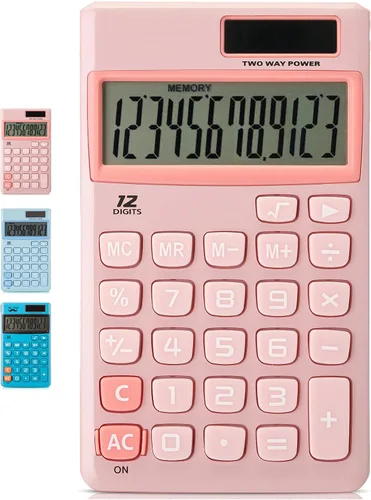 Vista 16 de Mr. Pen - Calculadora de función estándar, 12 dígitos, calculadora solar, calculadoras básicas de oficina (paquete de 2)