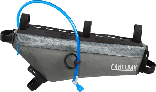 Vista 2 de CamelBak M.U.L.E. Bikepacking - Paquete de marcos triangulares impermeables con depósito de hidratación rápida de 2 litros, almacenamiento seguro