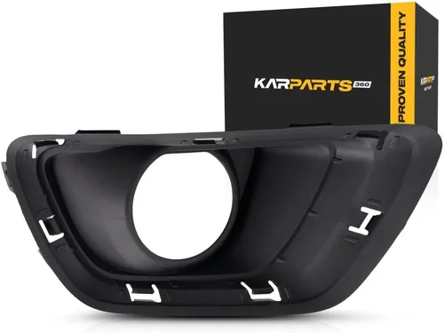 Vista 10 de KarParts360 Para Chevy Colorado 2015-2020 Moldura de Luz Antiniebla Lado del Conductor Delantero Negro Texturizado Repuesto para GM1038176