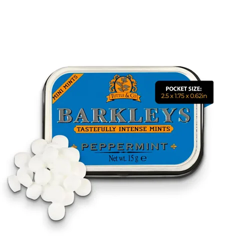 Vista 12 de Barkleys Mentas de aliento de canela, mini caramelo de canela, fuerte sabor a canela, menta fresca para fiestas, después de la cena, boda, uso