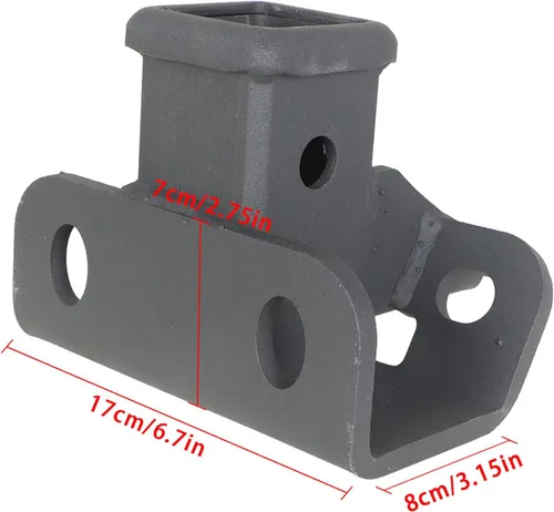 Vista 7 de Reemplazo del receptor de enganche de remolque de remolque para LR3 LR4 2005-2016