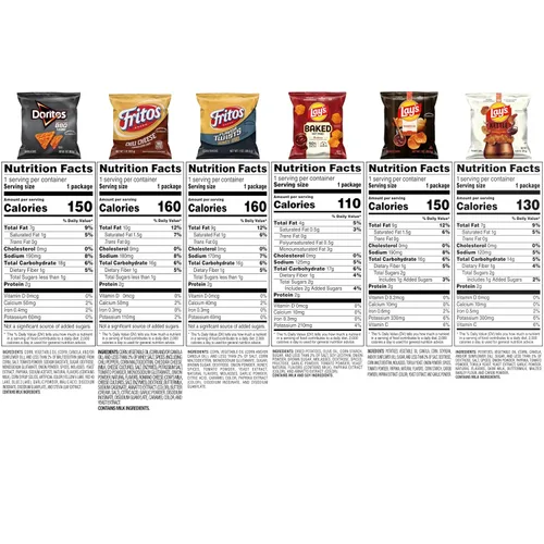 Vista 2 de Frito Lay Paquete variado de mezcla para barbacoa Backyard (paquete de 40)