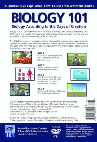Vista 2 de Biology 101 Biology According to the Days of Creation