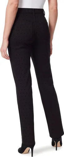 Vista 3 de Gloria Vanderbilt Pantalón de punto Amanda Ponte de tiro alto para mujer