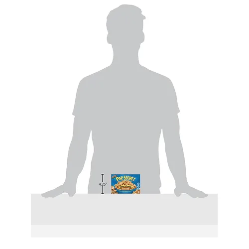 Vista 6 de Pop Secret Palomitas de Maíz para Microondas de Caramelo 3ct Regular, Caja de 7.92oz (Paquete de 1) - Palomitas de Maíz para Microondas, Palomitas