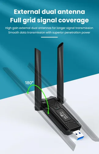 Vista 8 de Amplificador de señal USB WiFi, adecuado para repetidores WiFi domésticos, potenciador inalámbrico WiFi de 2.4 GHz, configuración fácil de un clic