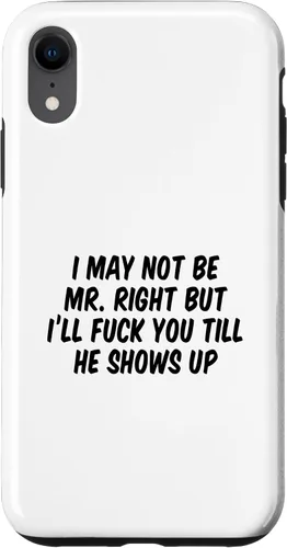Vista 25 de I May Not Be Mr. Right But I’ll Fuck You Till He Shows Up Case for iPhone 17