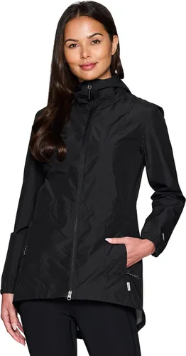 Vista 6 de Avalanche Chaqueta de lluvia ligera con capucha y bolsillos para mujer