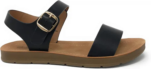 Vista 2 de Soda Sandalias planas con tiras para mujer