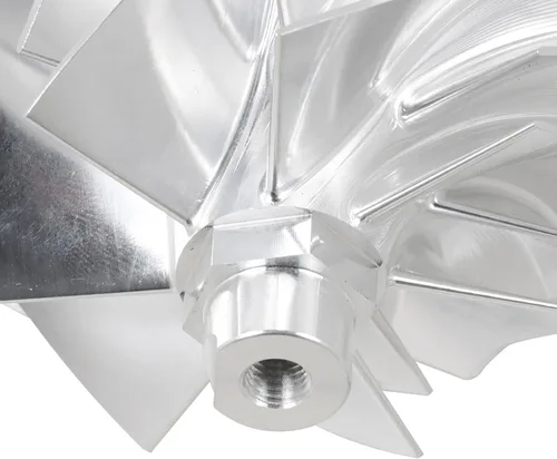 Vista 3 de Silscvtt 7+7 Billet Turbo Compresor Rueda TP38 GTP38 Reemplazo Compatible para Ford 7.3 7.3L 1994.5-2003