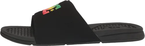 Vista 8 de DC Sandalia Bolsa Slide para hombre, Negronegrorojo (BlackBlackred), 11