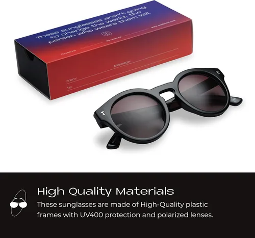Vista 2 de Readerest Lentes de sol polarizados, protección de luz UV, lentes de sol para mujeres y hombres