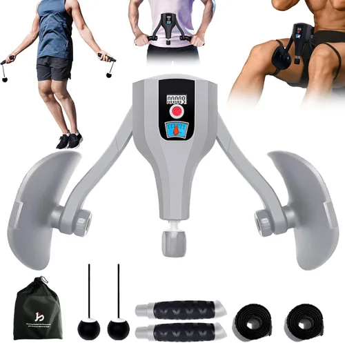 Vista 7 de Entrenador de muslos Pro de 0 a 132 libras de resistencia ajustable, ejercitador Kegel interior del muslo y suelo pélvico con asas de entrenamiento