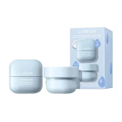 Vista 15 de LANEIGE Crema Hidratante Water Bank Azul con Ácido Hialurónico: Crema facial coreana hidratante con escualano y ceramida para el soporte