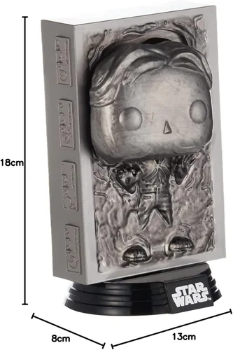 Vista 5 de Funko Star Wars: Han Solo en Carbonite, Multicolor