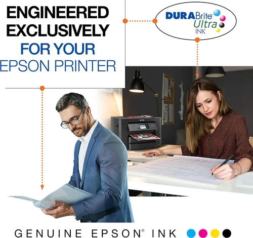 Vista 6 de Epson 127 DURABrite Ultra Ink Black Paquete de cartuchos dobles para NX-530, NX-625, WF-3520, WF-3530, WF-3540, WF-545, WF-60, WF-630, WF-633