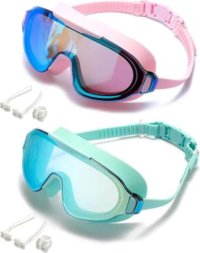 Vista 16 de Seasprint - Gafas de natación antivaho de gran angular