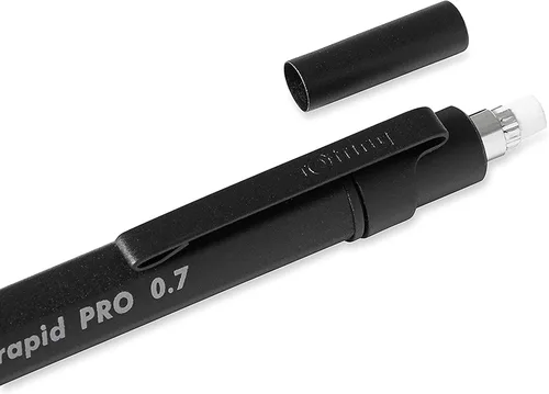 Vista 2 de rOtring Rapid Pro – Lápiz mecánico, 2.0 mm, color negro