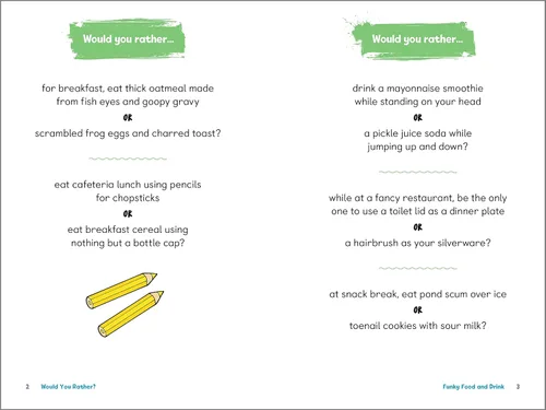 Vista 5 de Would You Rather A Book of Gross and Silly Questions for Kids