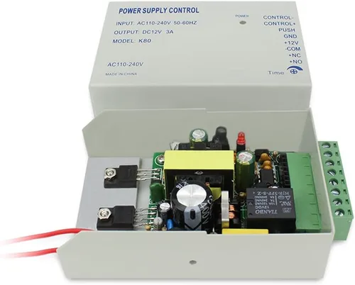 Vista 7 de Sistemas de intercomunicación del teléfono de la puerta del LCD de 7 '' a través de la puerta abierta de la contraseña 600lbs cerradura electrónica