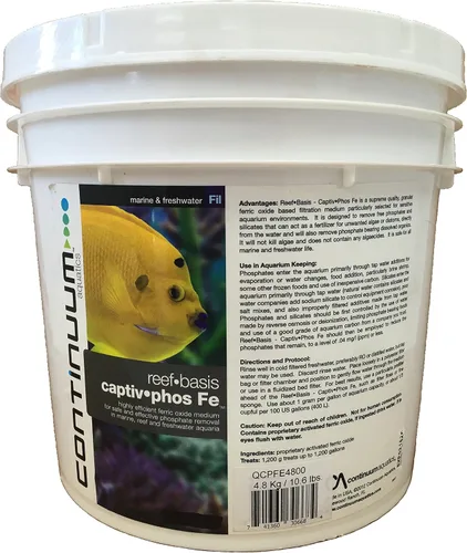 Vista 5 de Continuum Aquatics ACO30666 Suplemento de agua de fosfato de arrecife para acuario, 2.6 libras (QCPFE1200)