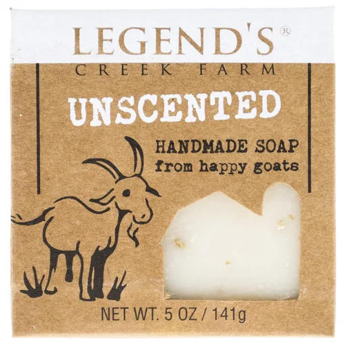 Vista 13 de Legend's Creek Farm Goat Milk Soap - Jabón hidratante limpiador para manos y cuerpo, jabón natural de 5 onzas para piel sensible, hecho a mano
