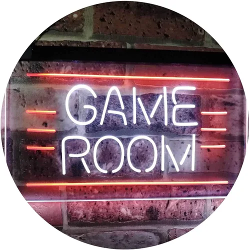 Vista 17 de ADVPRO Game Room Man Cave Bar Display Dual Color LED Neon Sign Azul y Rojo 12 "x 8.5" st6s32-i2338-br azul y Red