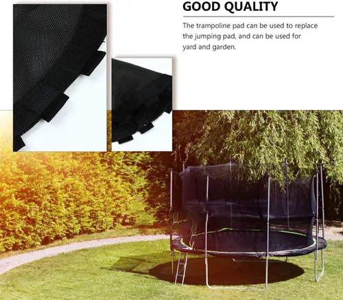 Vista 7 de Matress Circle Colchón Trampolín Rebote Piezas de repuesto Mat: Trampolín Mat Malla Salto Cojín 32 pulgadas Accesorios Accesorios