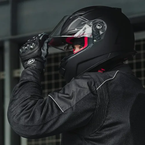 Vista 2 de ILM Cascos integrales para moto de nieve y motocicleta para hombres y mujeres, deportivos duales, con Pinlock antiniebla para adultos, modelo DOT 817