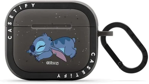 Vista 19 de CASETiFY AirPods Pro (1ª/2ª Gen) Estuche Bounce con Anillo [Colaboración Frozen] - Copo de Nieve de Anna - Taupe Mate