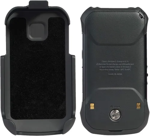 Vista 6 de Nakedcellphone Funda para Kyocera DuraXV Extreme, DuraXE Epic, DuraXA Equip, [giratorio/trinquete] Funda con clip para cinturón para Verizon E4810