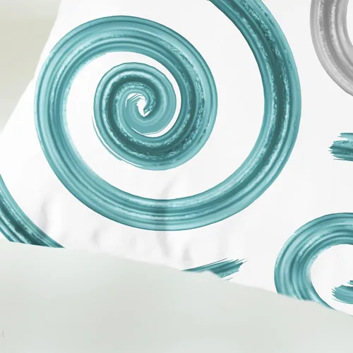 Vista 7 de CaliTime Juego de 2 fundas de almohada decorativas de vellón en dos tonos, con textura de concha de mar, geométricas abstractas, para sofá, cama