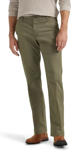 Vista 5 de Lee Pantalón de frente plano, calce recto y delgado para hombre Extreme Motion Negro