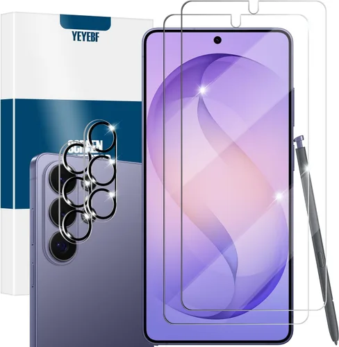 Vista 14 de Protector de pantalla de vidrio templado transparente para Galaxy S20 FE HD + protectores de lente de cámara, [2+2 unidades] [vidrio 3D]
