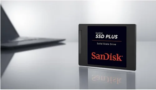 Vista 2 de SanDisk SSD PLUS 480GB SSD interno - SATA III 6 Gb/s, 2.5"/7mm, hasta 535 MB/s - SDSSDA-480G-G26