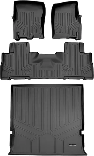Vista 9 de MAXLINER Alfombrillas de segunda fila para Ford Expedition 2007-2010