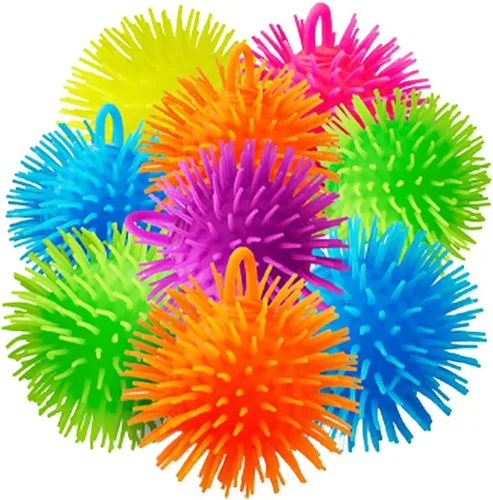 Vista 2 de Pelotas erizo, de Rhode Island Novelty (6 unidades)