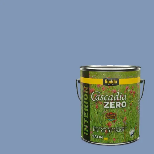 Vista 154 de Rodda Paint CASCADIA XL Pintura e imprimación satinada exterior en uno, cuarto de galón, Acapulco Dive