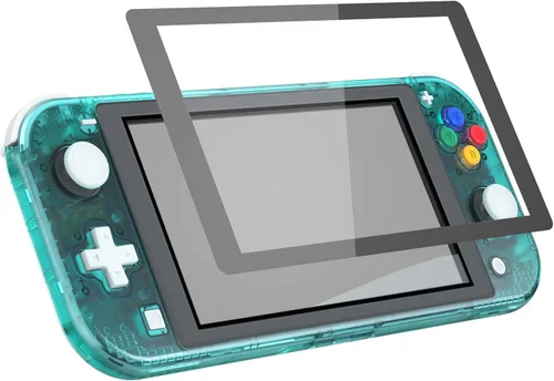 Vista 8 de eXtremeRate Emerald Green DIY Replacement Shell for Nintendo Switch Lite, NSL Handheld Controller Housing wScreen Protector, Custom Case Cover for