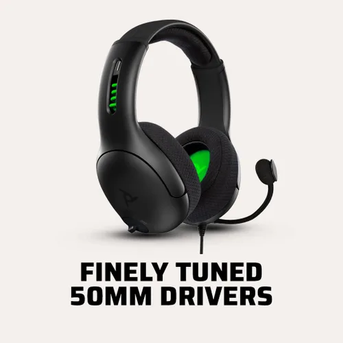Vista 2 de PDP Gaming LVL50 Wired Stereo Gaming Headset - Xbox Series XS, Xbox One, Xbox