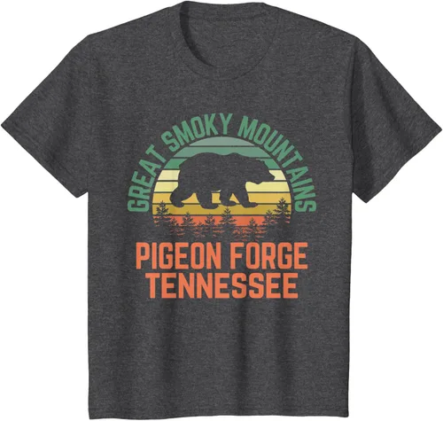 Vista 29 de Camiseta Pigeon Forge Great Smoky Mountains National Park Tennessee, Negro, S